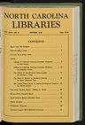 North Carolina Libraries, Vol. 31,  no. 3